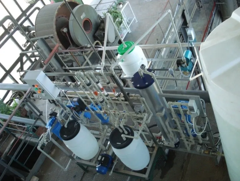 Установка глибокої очистки води для охолодження емальпроводу (завод «Південкабель», Харків)